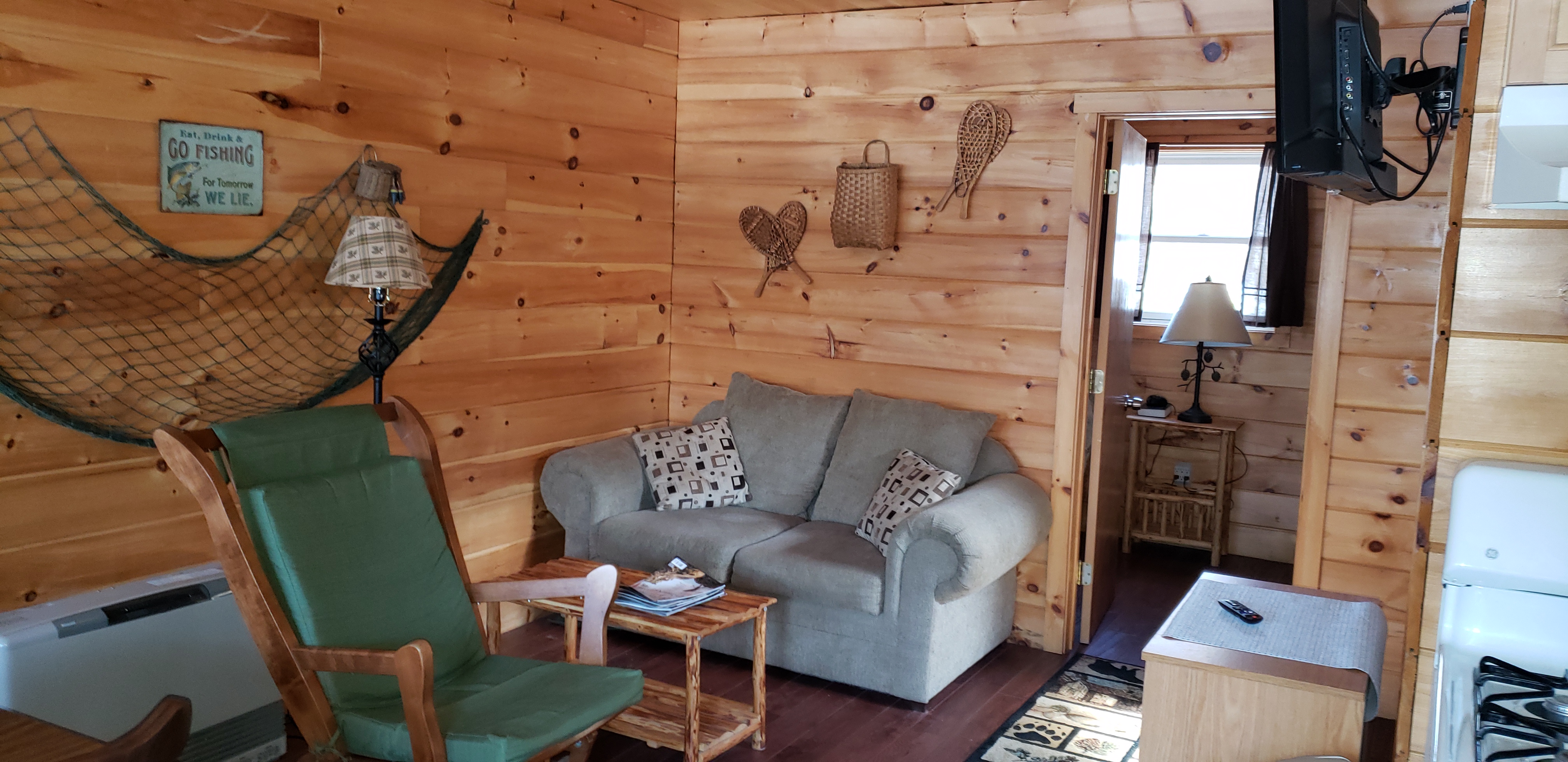 Cabin 1 Living Area